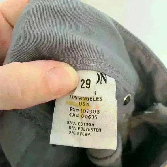 Hudson jeans, Nicole Ankle Skinny in Purple/Grey, Womens size 29 - Picture 10 of 12